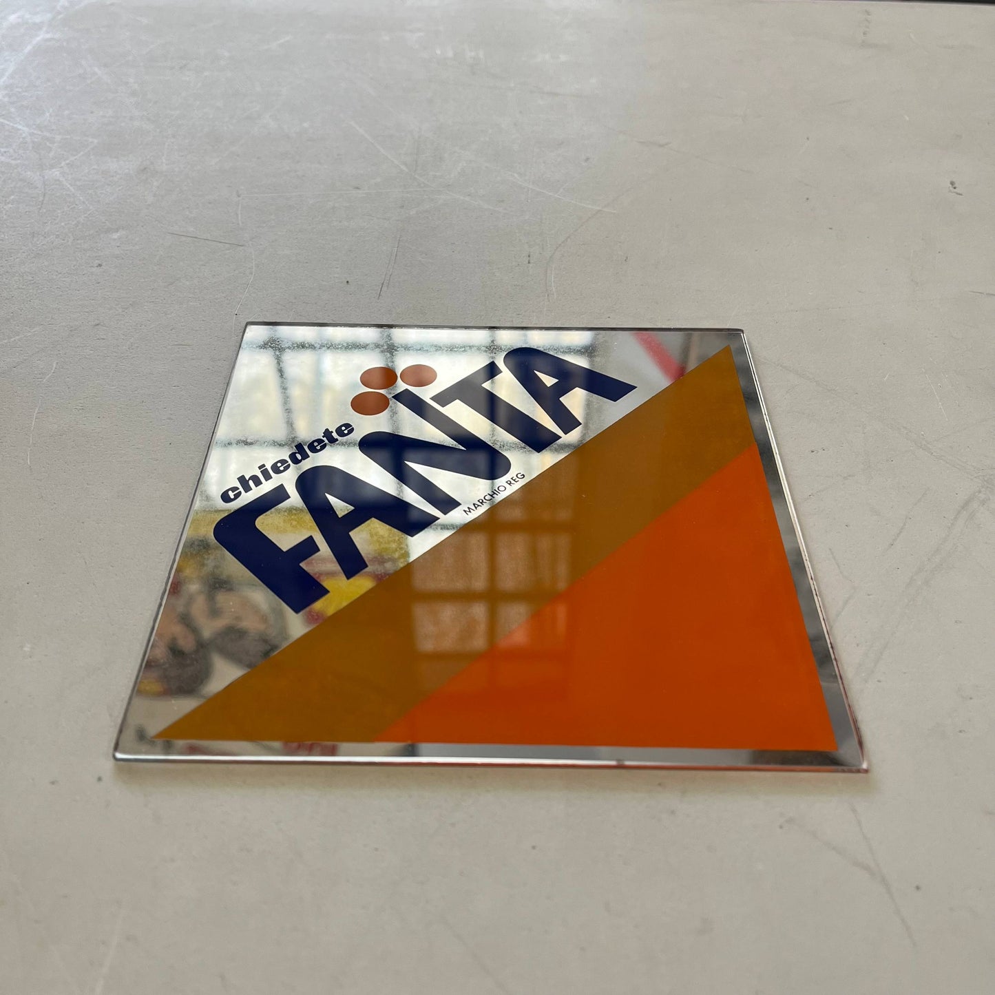 Specchio pubblicitario - Fanta | Anni '70