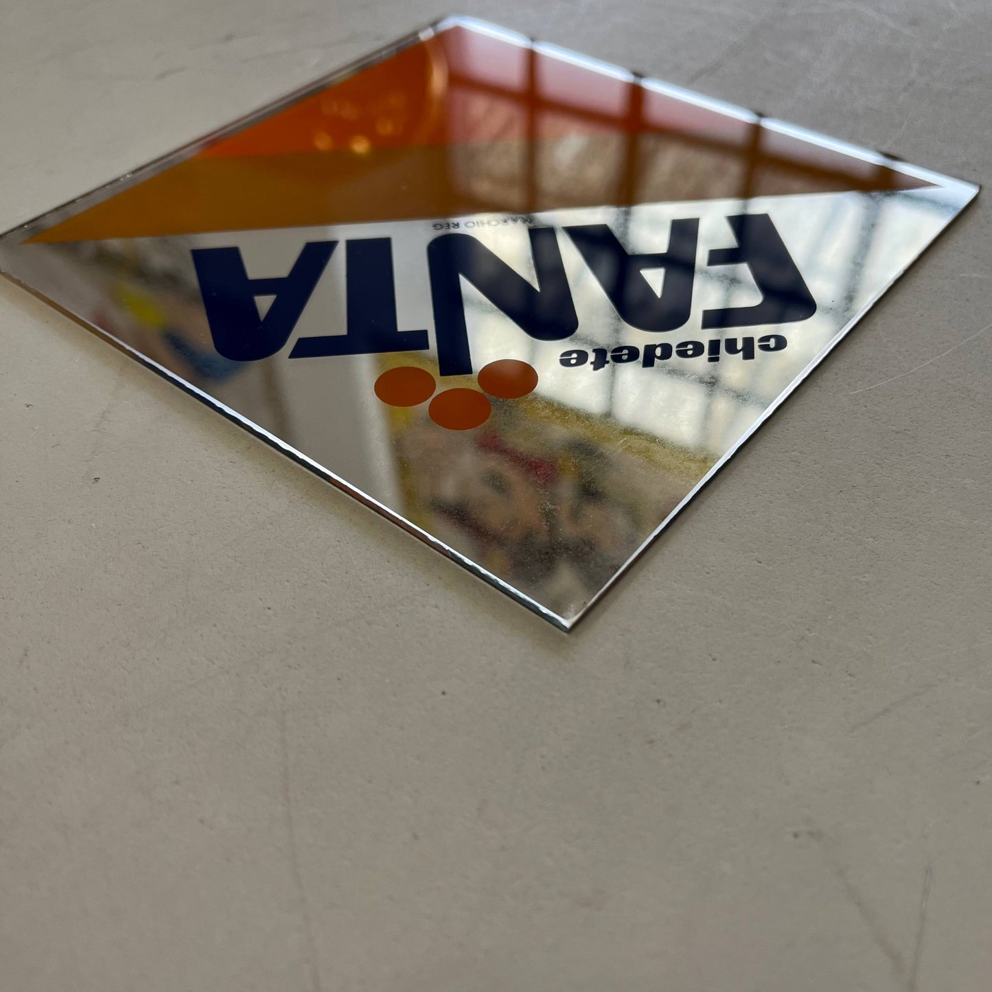 Specchio pubblicitario - Fanta | Anni '70