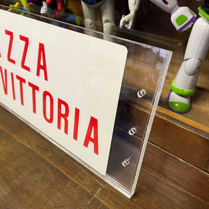 insegna da autobus - Italia '90 - Stadio di Genova