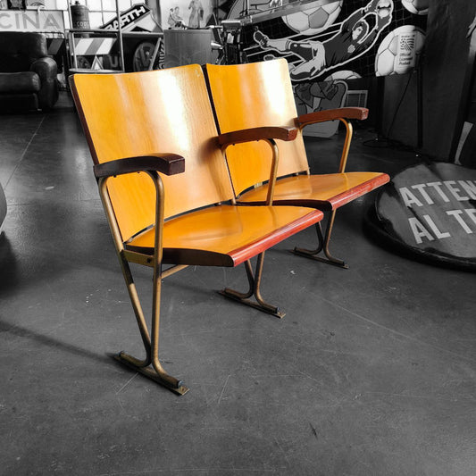 Sedie da cinema - Panca a doppia seduta | Anni '60