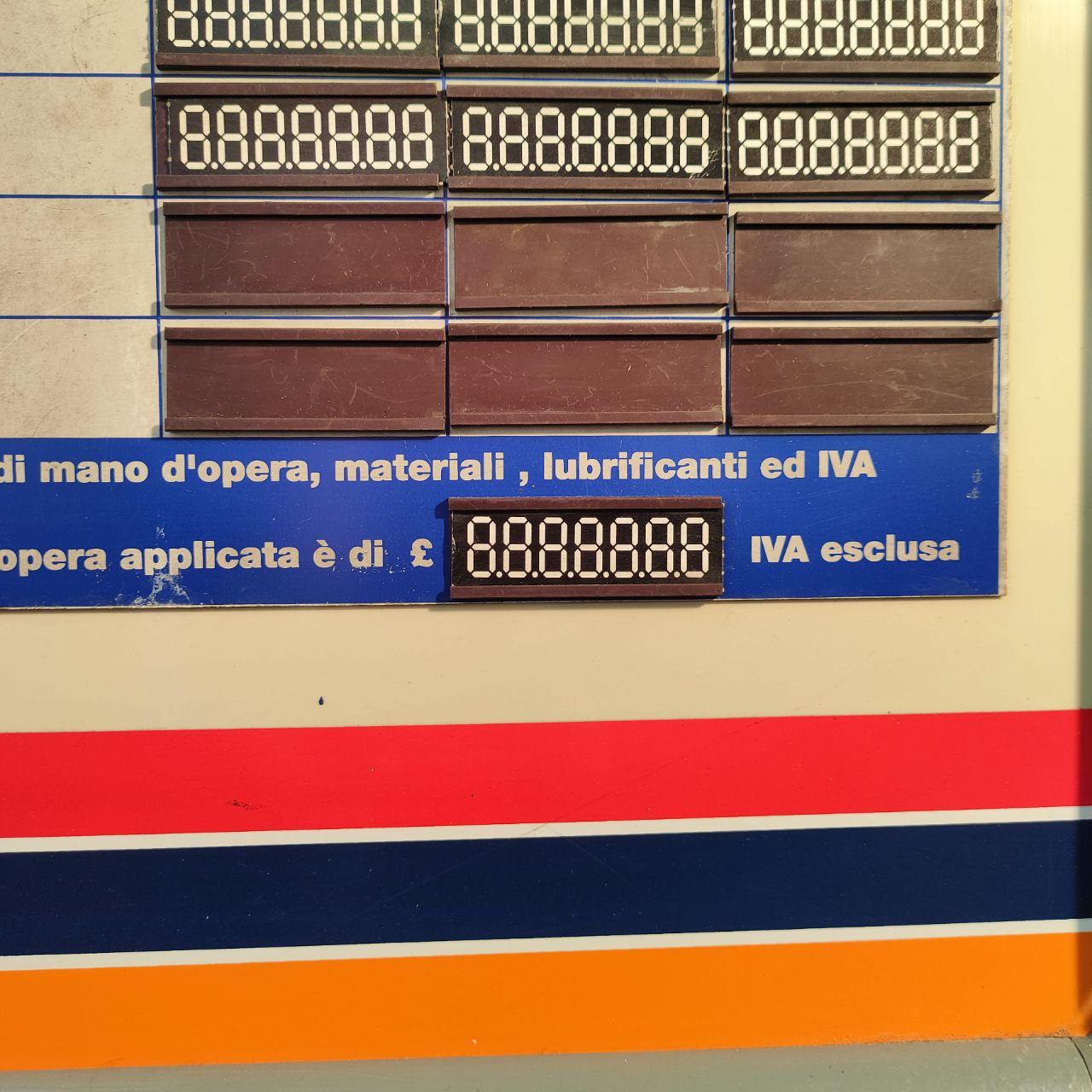 Listino prezzi manutenzione Lancia - Michelin | Anni '80