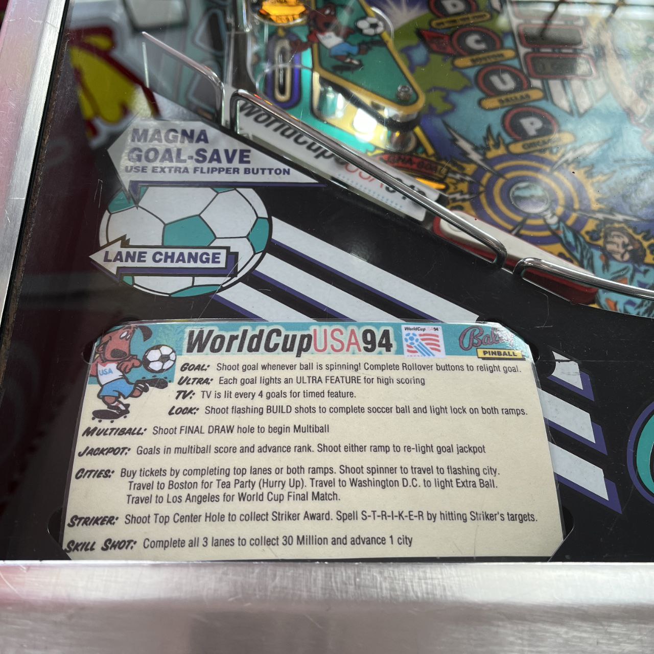 Flipper Bally - World Cup USA '94