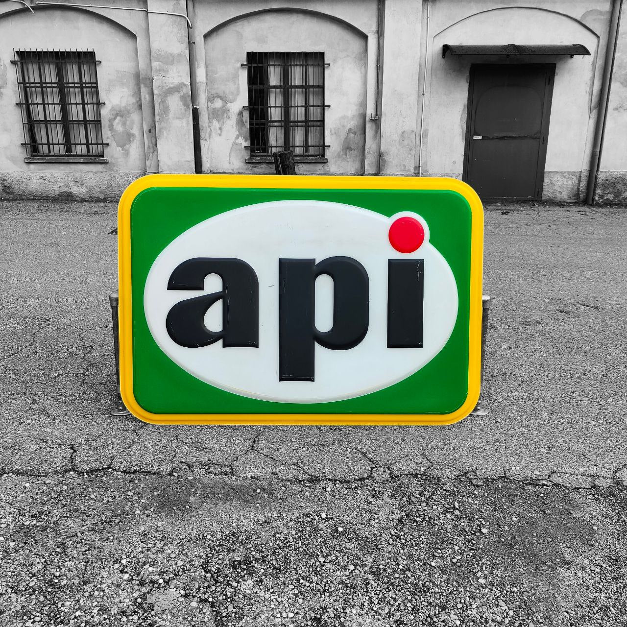 Insegna - Benzinaio Api | Anni '80