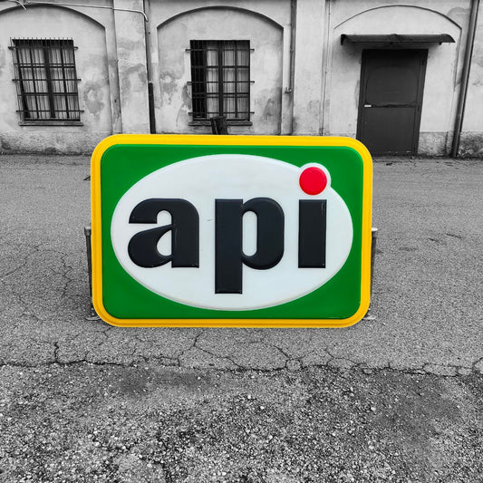 Insegna - Benzinaio Api | Anni '80