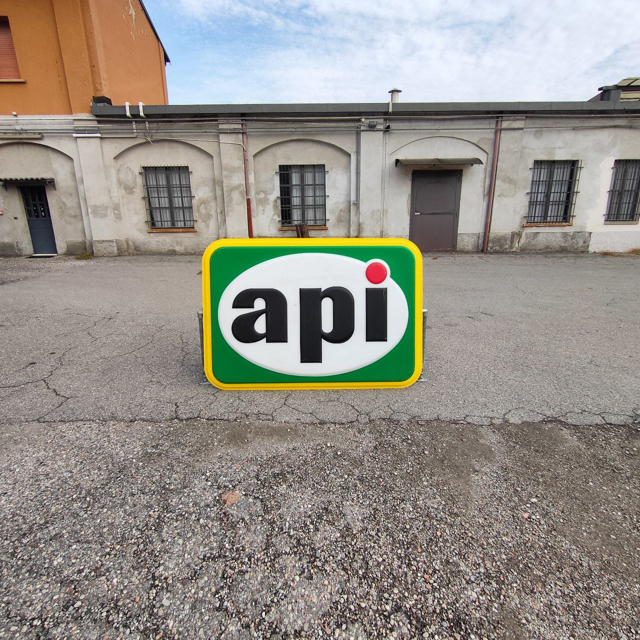 Insegna - Benzinaio Api | Anni '80