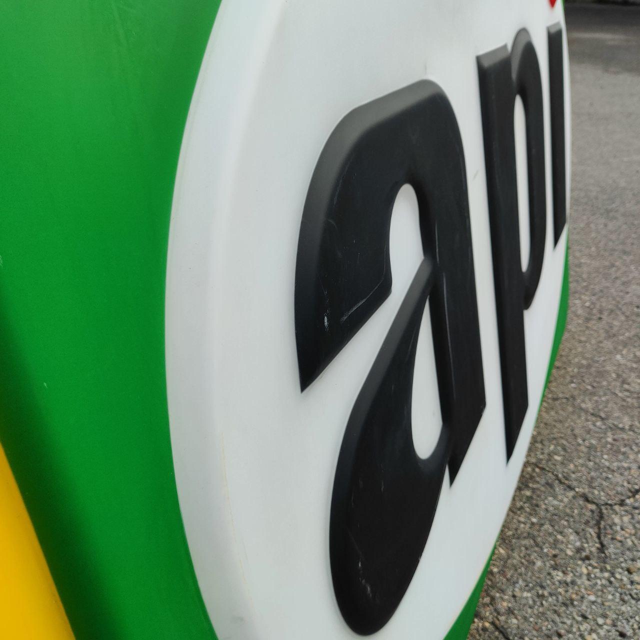 Insegna - Benzinaio Api | Anni '80