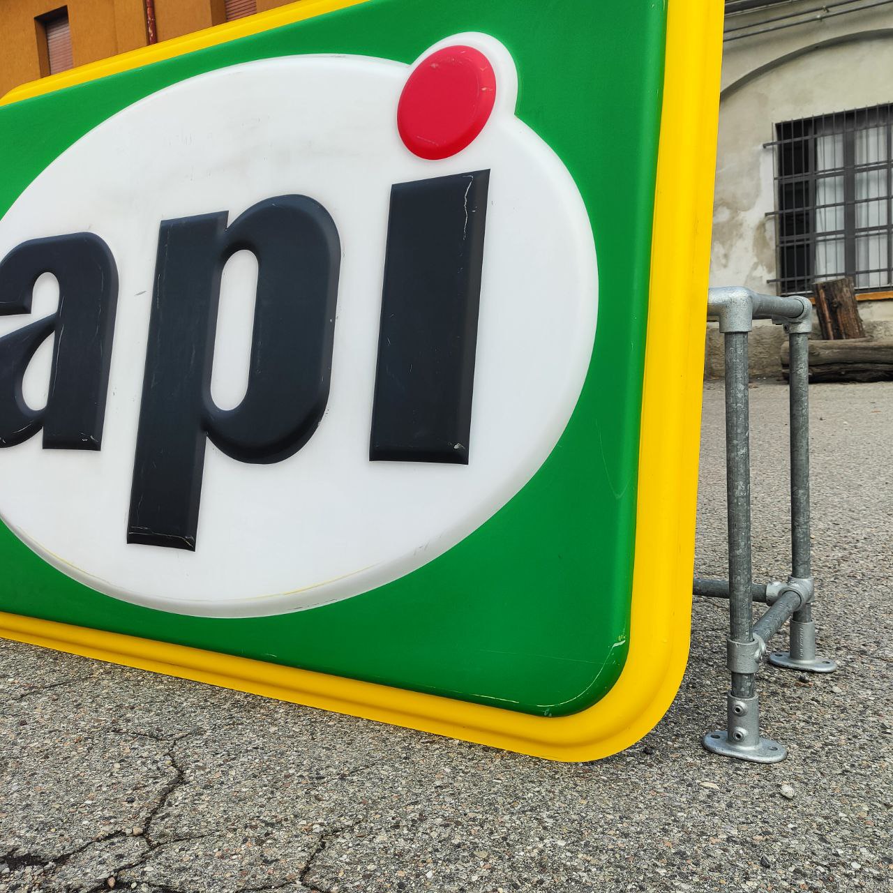 Insegna - Benzinaio Api | Anni '80