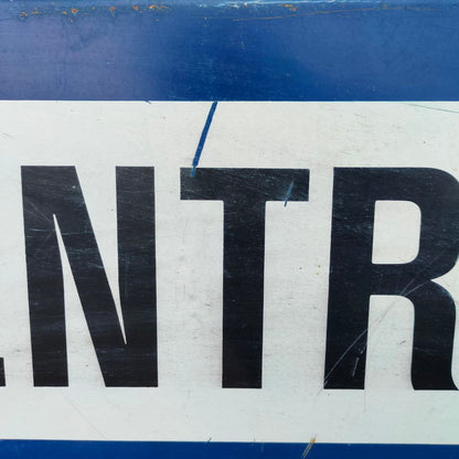 Cartello stradale - Freccia "Entrata"