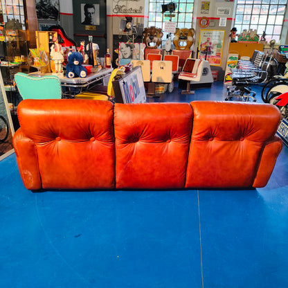 Divano in pelle vintage | Anni '70