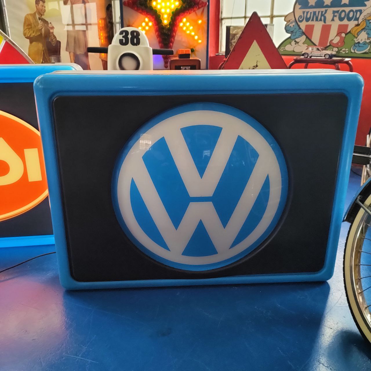 Insegna luminosa - Volkswagen | Anni '80