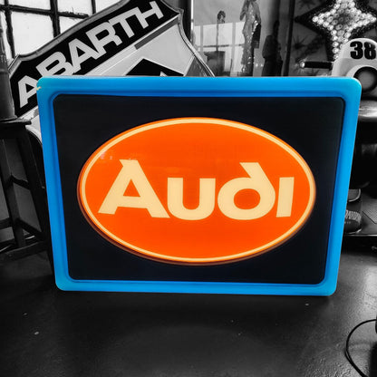 Insegna luminosa - Audi | Anni '80