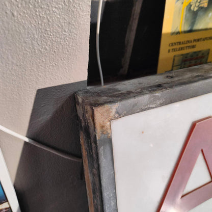 Insegna luminosa - Autofficina Elettrauto Carburatorista | Anni '60
