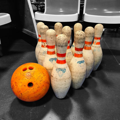 Set birilli + palla da bowling - Diamond Duramid | Anni '80