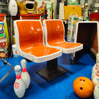 Set sedie da bowling | Anni '80
