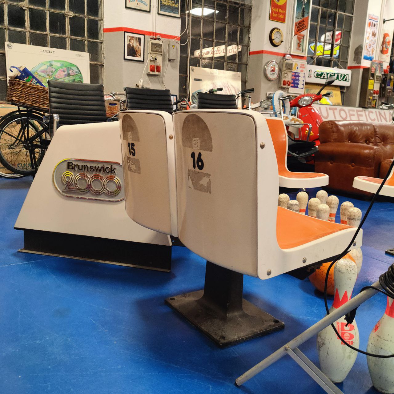 Set sedie da bowling | Anni '80