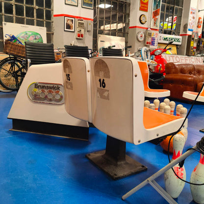 Set sedie da bowling | Anni '80