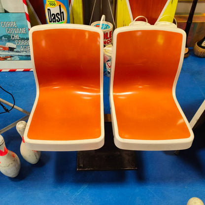 Set sedie da bowling | Anni '80