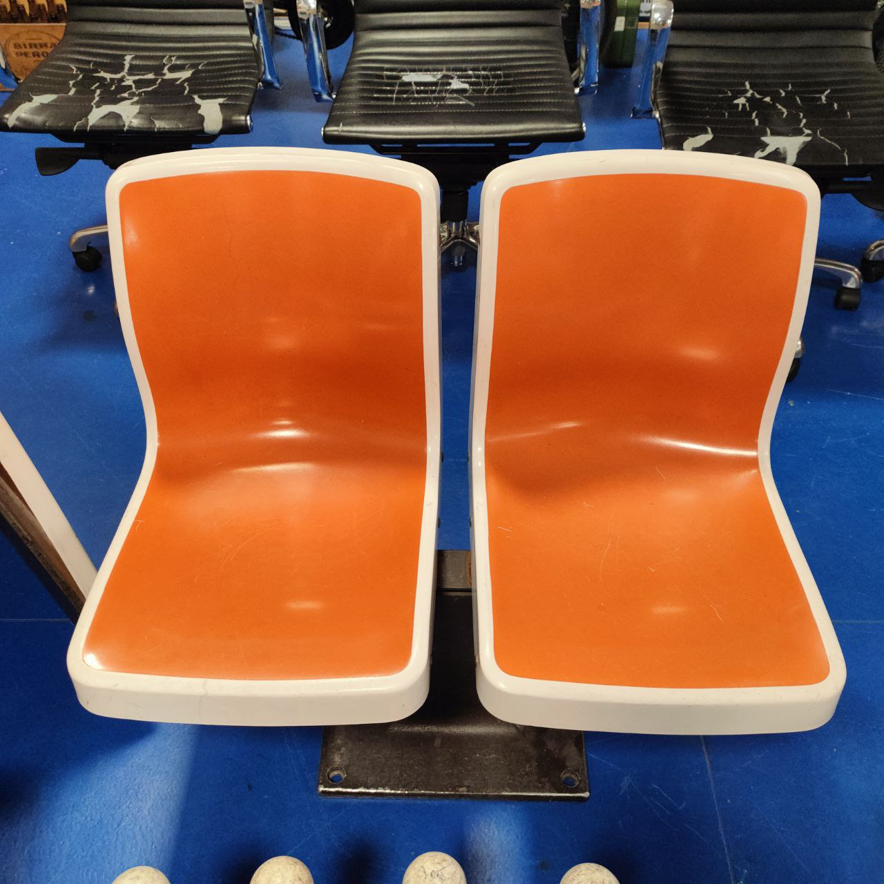 Set sedie da bowling | Anni '80