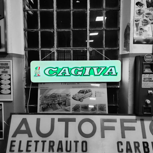 Insegna luminosa - Cagiva | Anni '70