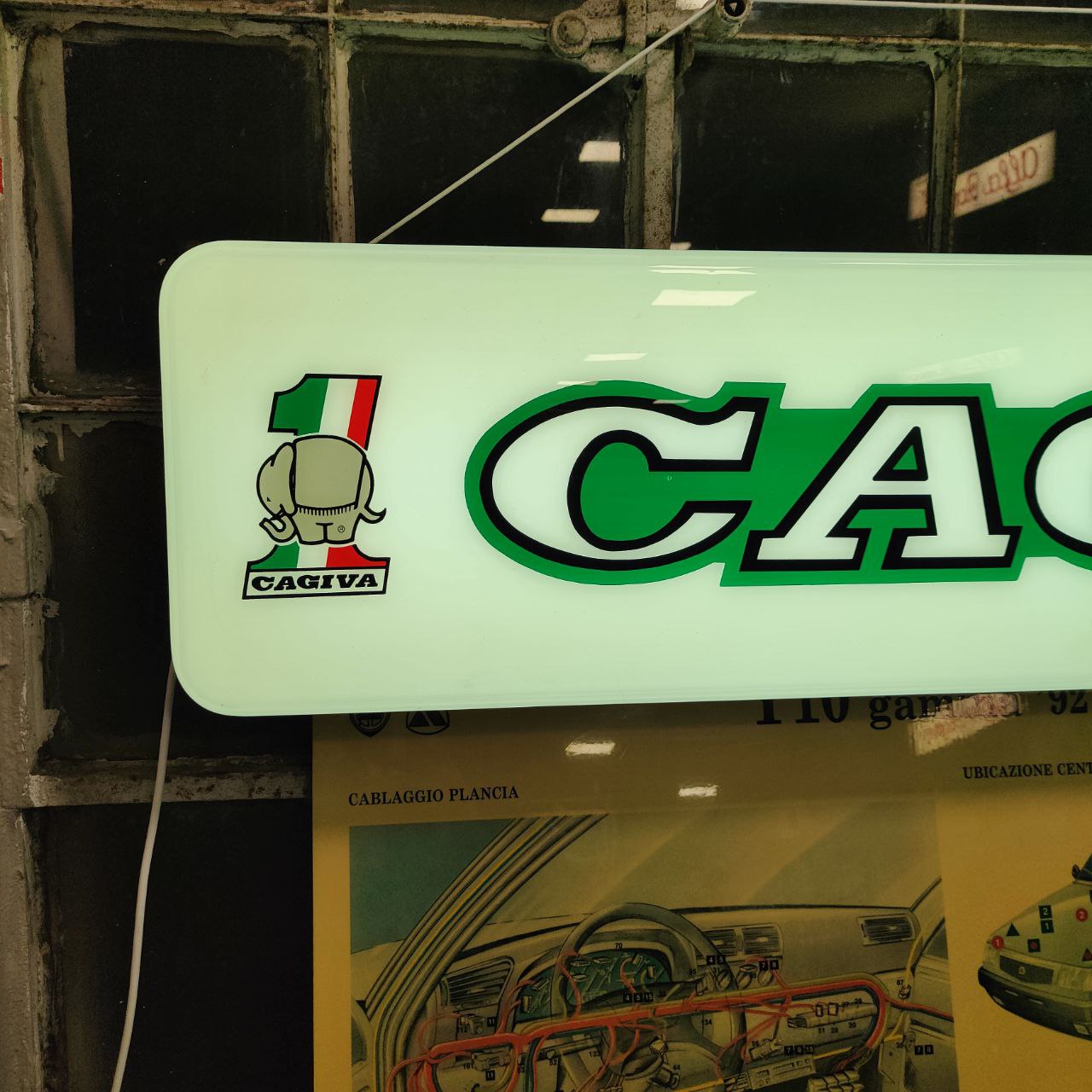 Insegna luminosa - Cagiva | Anni '70