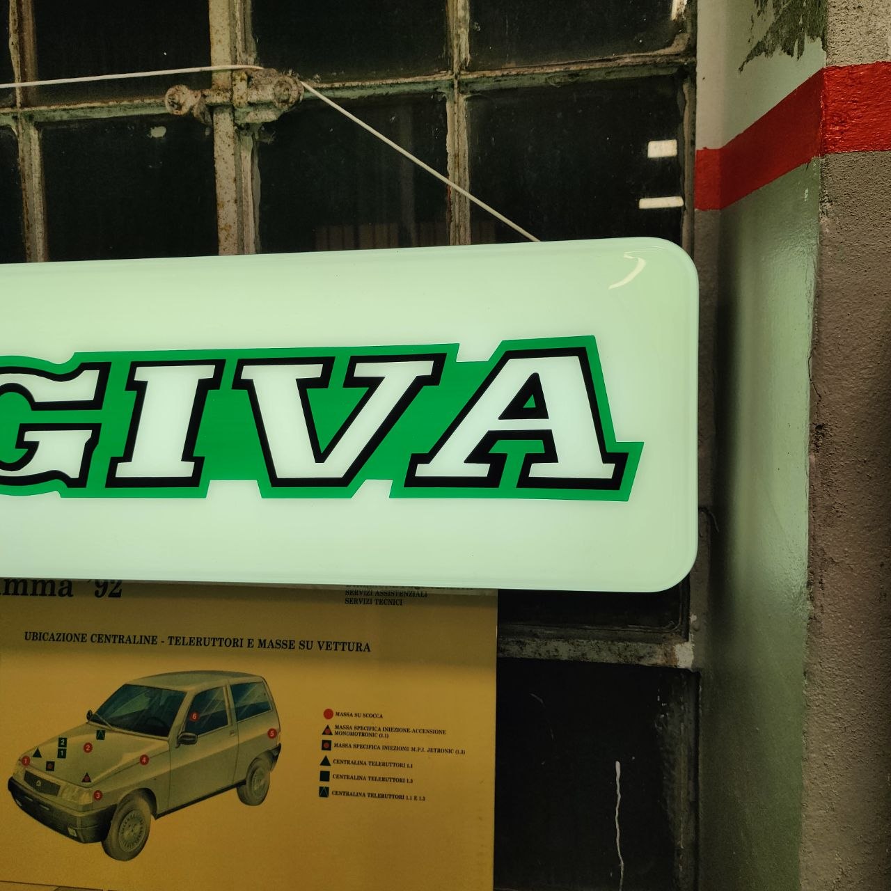 Insegna luminosa - Cagiva | Anni '70