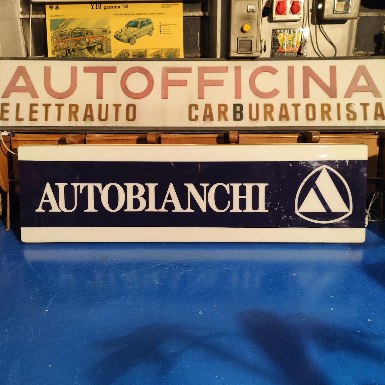 Insegna luminosa - Autobianchi | Anni '70