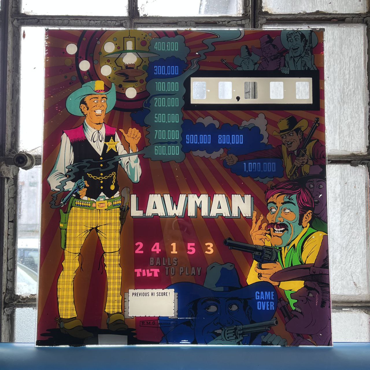 Display Flipper - Lawman | Anni '70