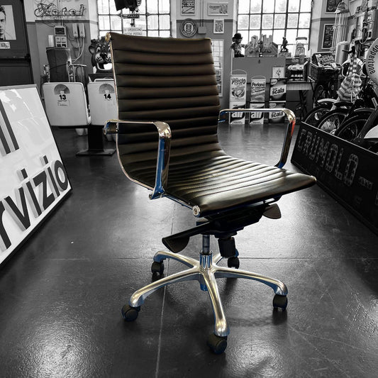 Sedia da ufficio in pelle