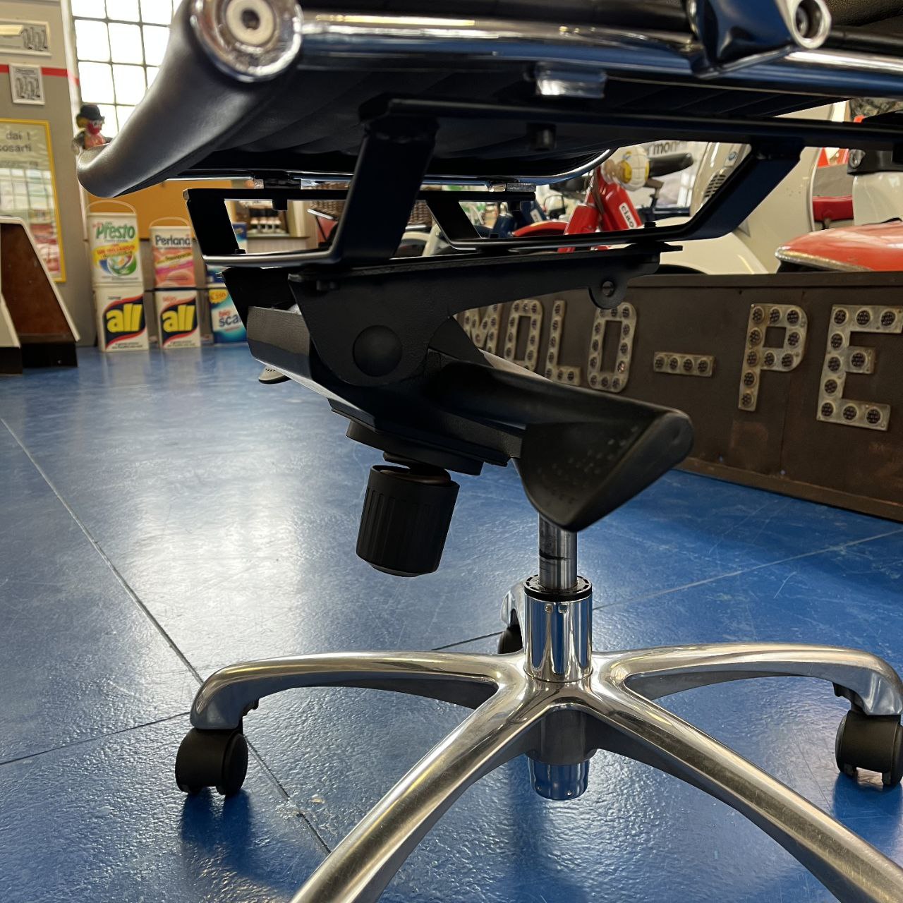 Sedia da ufficio in pelle