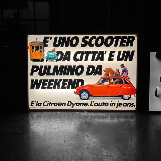 Insegna luminosa - Citroën Dyane