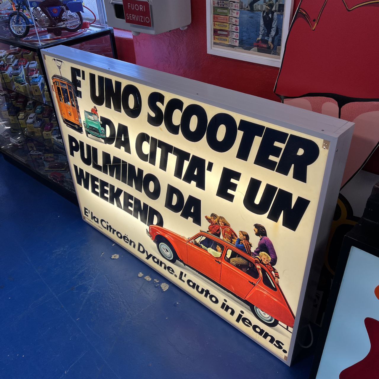 Insegna luminosa - Citroën Dyane