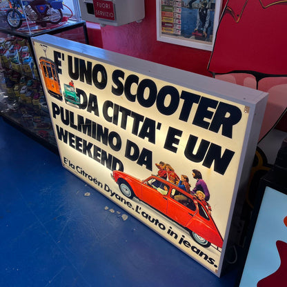 Insegna luminosa - Citroën Dyane