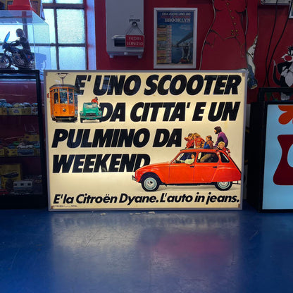 Insegna luminosa - Citroën Dyane