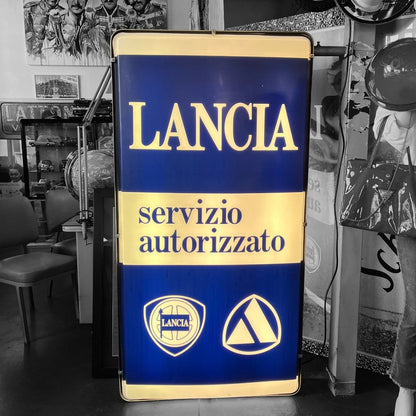 Insegna luminosa - Lancia Autobianchi Servizio Autorizzato