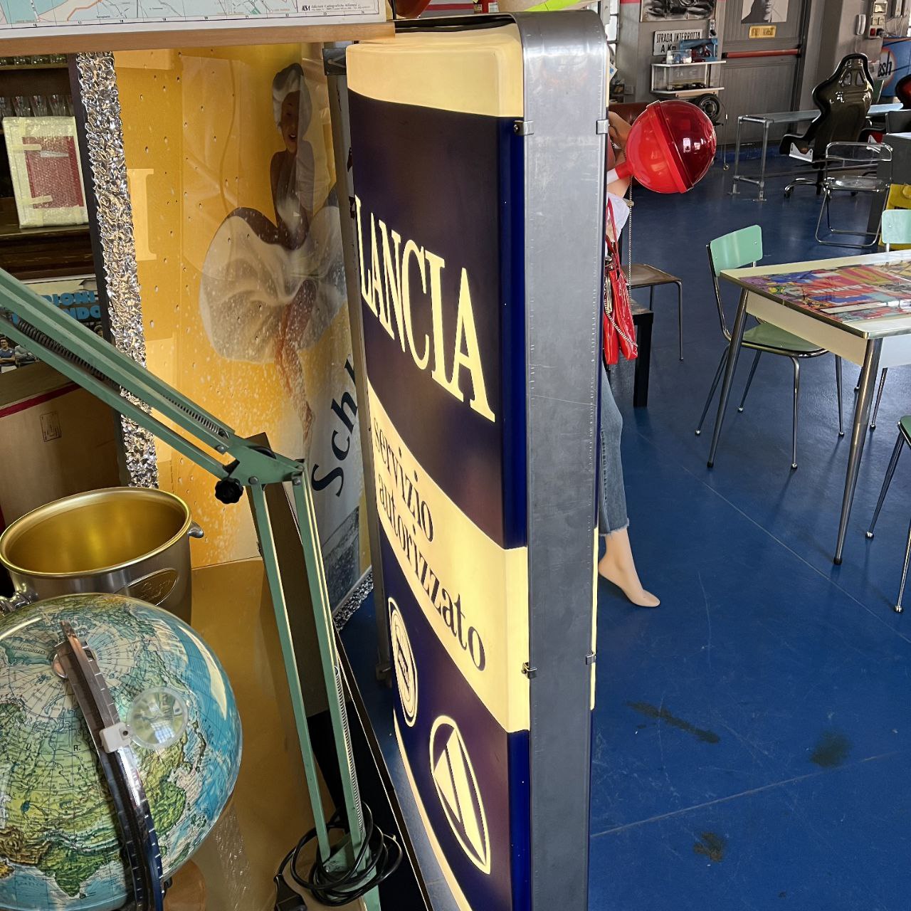 Insegna luminosa - Lancia Autobianchi Servizio Autorizzato