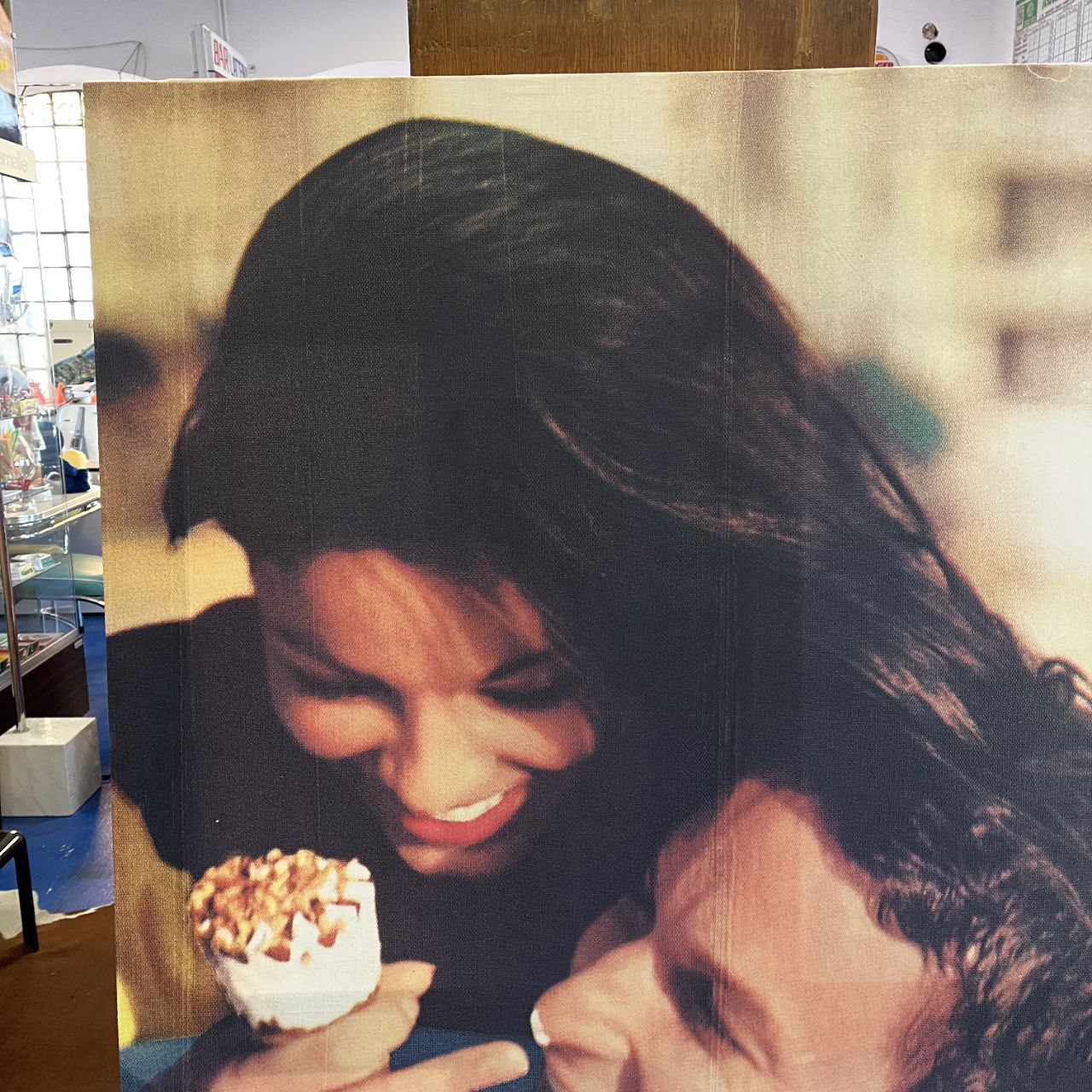 Tela pubblicitaria - Cornetto Algida | Anni '80