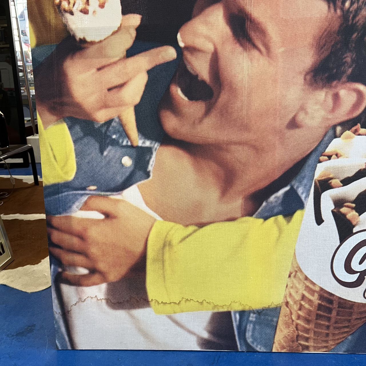 Tela pubblicitaria - Cornetto Algida | Anni '80