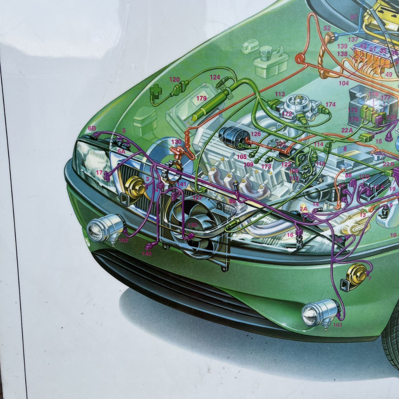 Spaccato da officina - Lancia Y | 1995