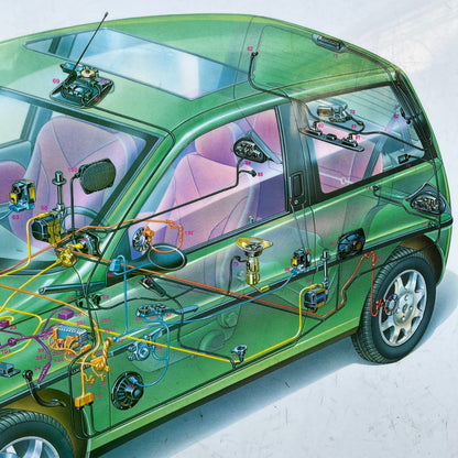 Spaccato da officina - Lancia Y | 1995