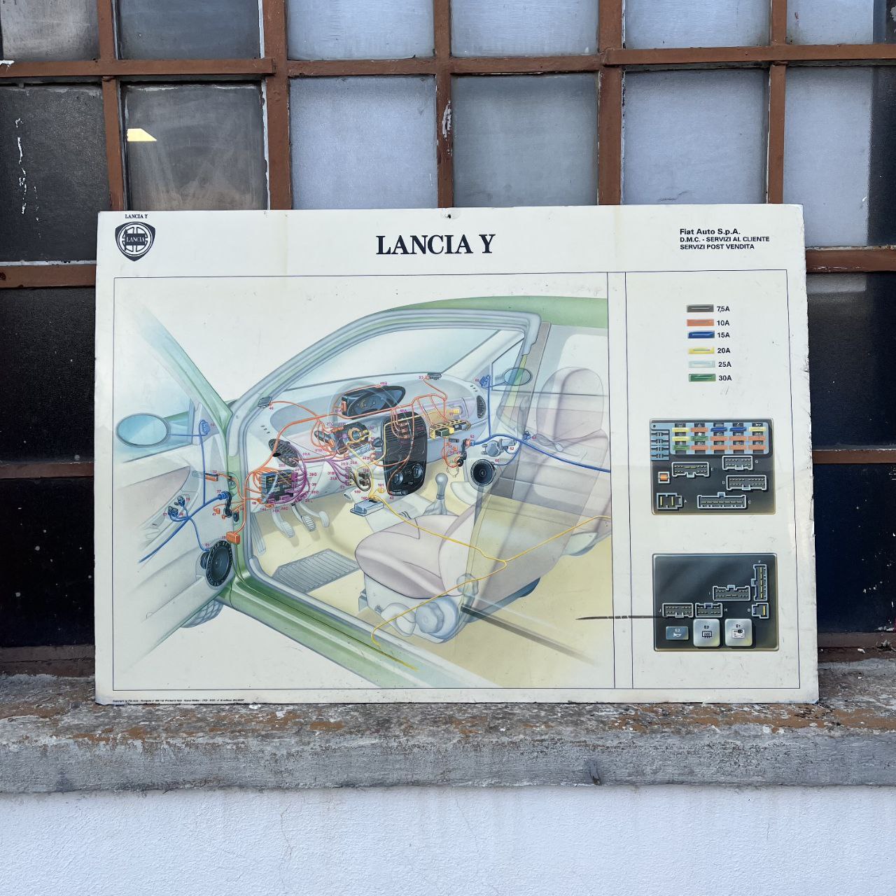 Spaccato da officina - Lancia Y | 1995