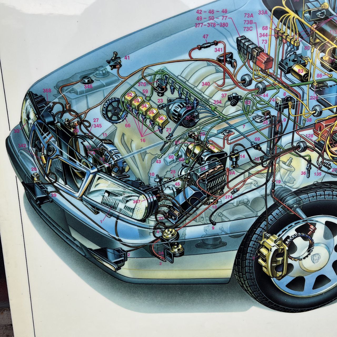 Spaccato da officina - Lancia K | 1994