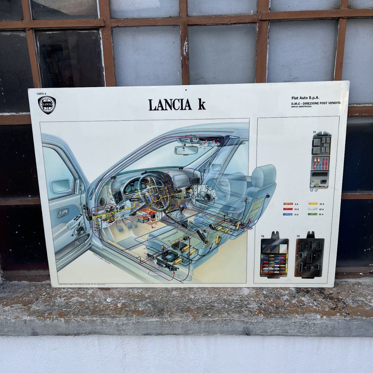 Spaccato da officina - Lancia K | 1994