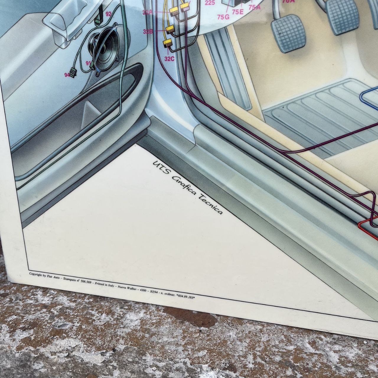 Spaccato da officina - Lancia K | 1994