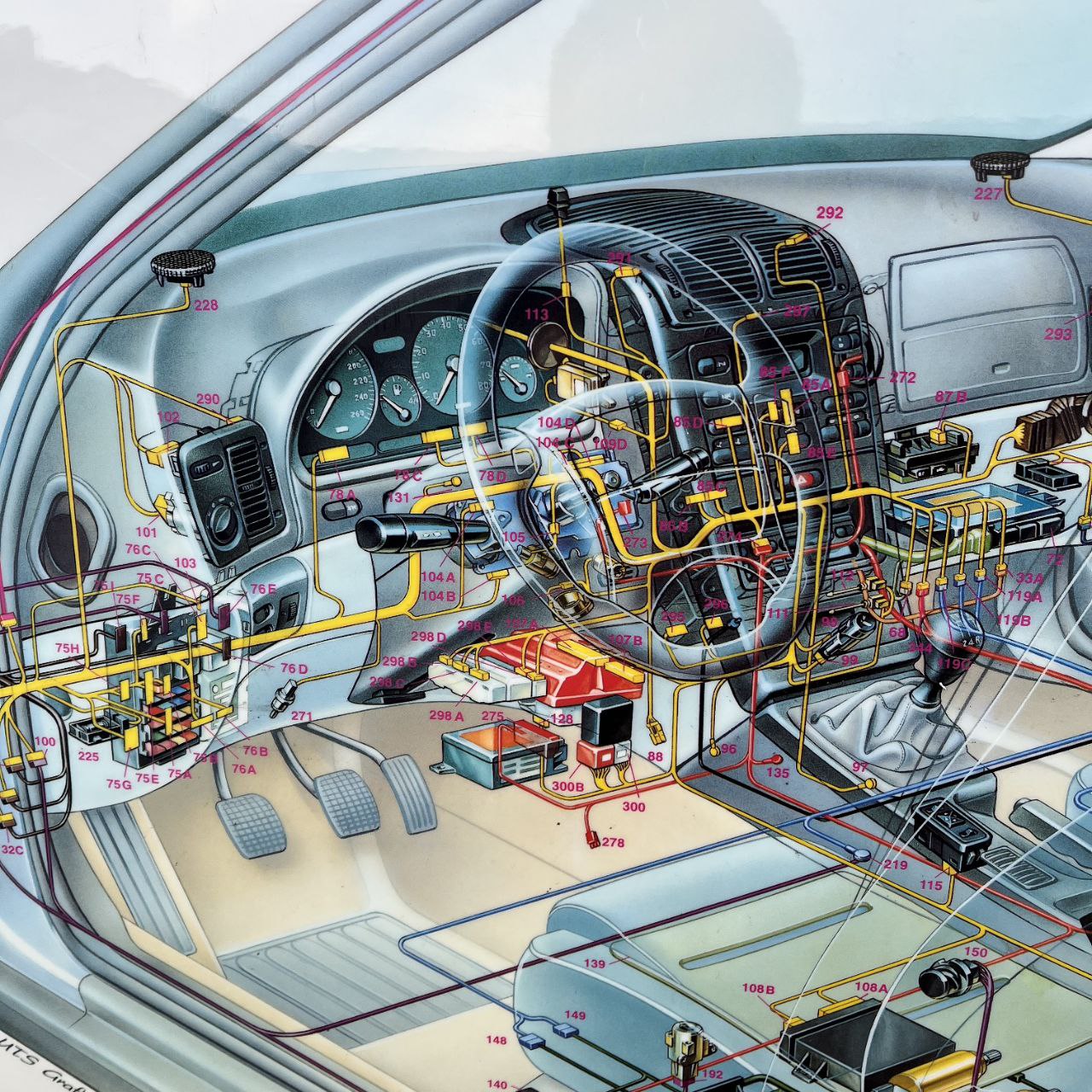 Spaccato da officina - Lancia K | 1994