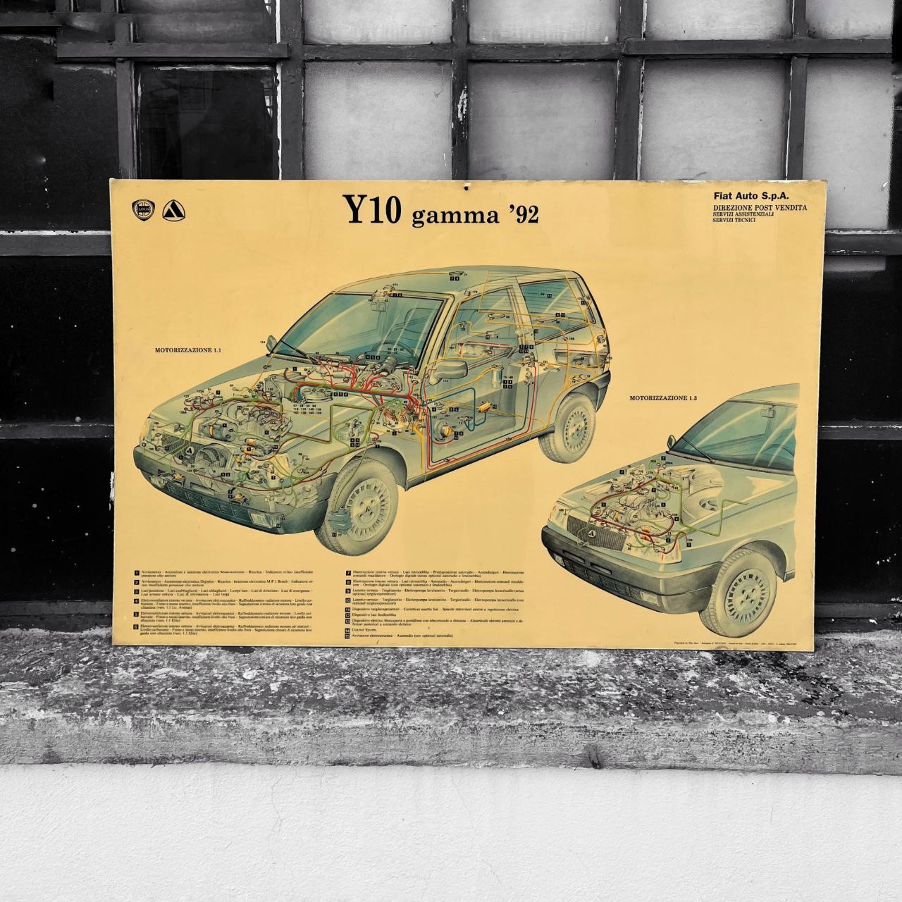 Spaccato da officina - Autobianchi Y10 | 1992