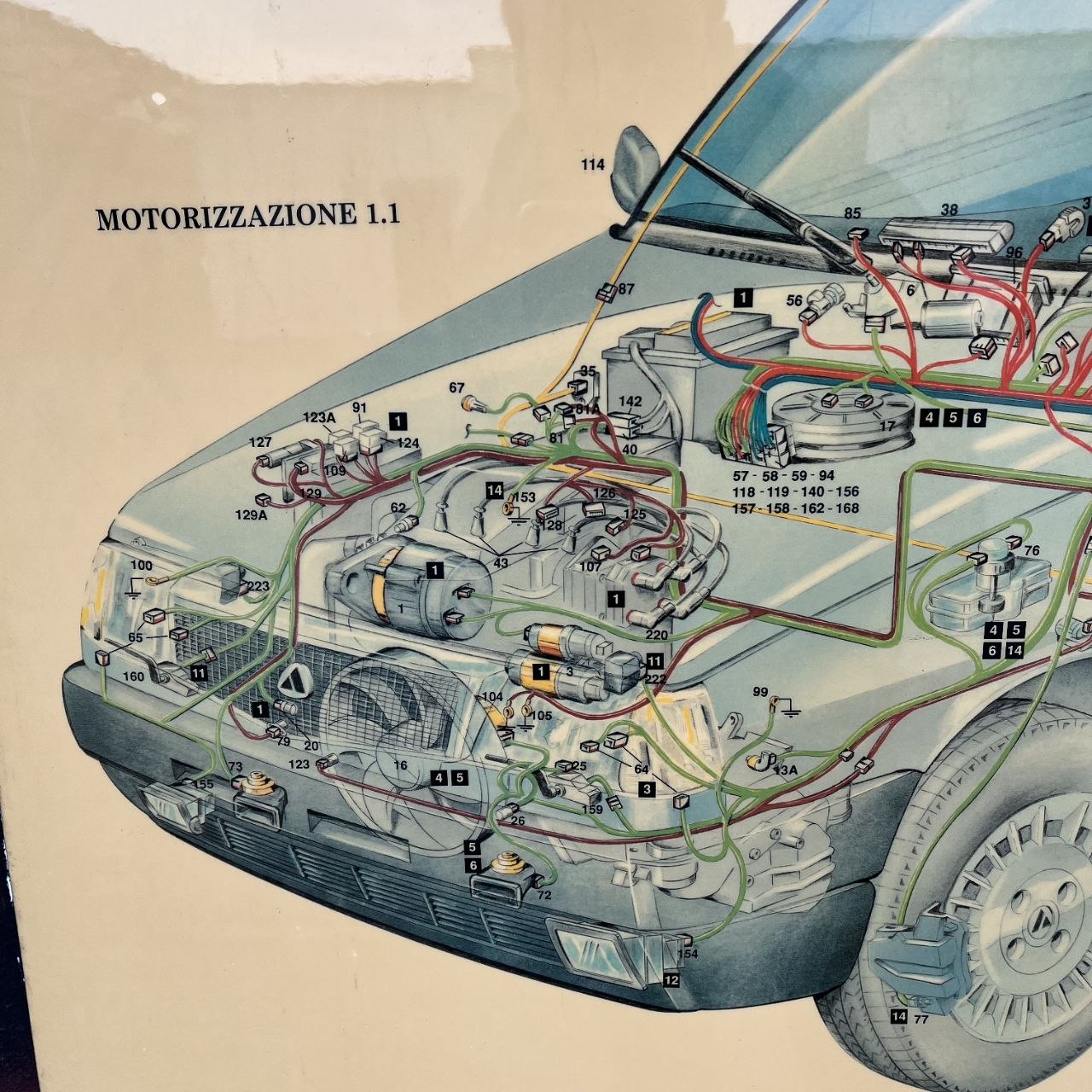 Spaccato da officina - Autobianchi Y10 | 1992