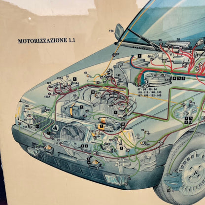 Spaccato da officina - Autobianchi Y10 | 1992