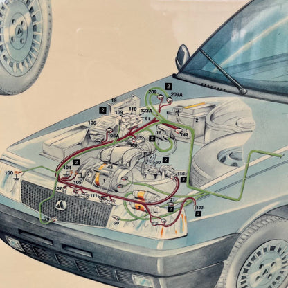 Spaccato da officina - Autobianchi Y10 | 1992