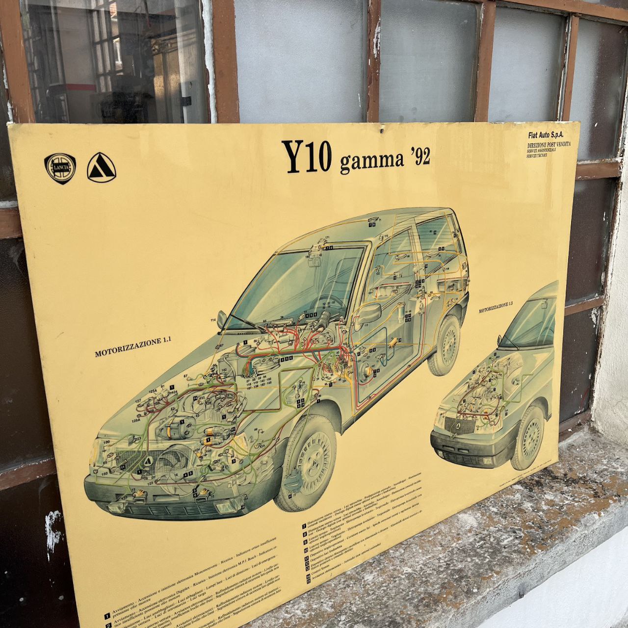 Spaccato da officina - Autobianchi Y10 | 1992