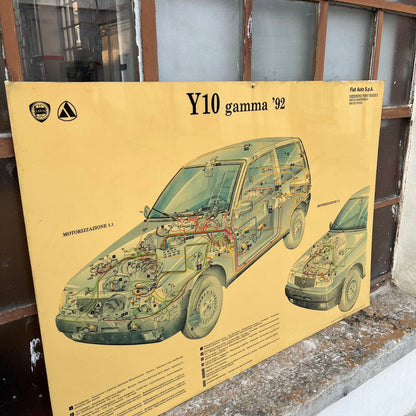 Spaccato da officina - Autobianchi Y10 | 1992